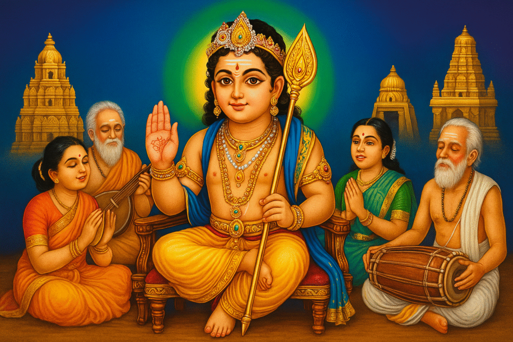 "அருணகிரிநாதரின் இசை வழிபாட்டு மரபு — தமிழிசையின் நாதமாக திகழும் திருப்புகழ்."